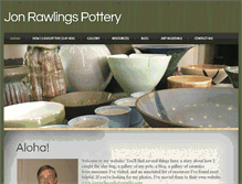Tablet Screenshot of jonrawlingspottery.com